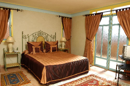 Résidence Hotel Primavera Hotel Marrakech Riad Marrakech : Exemple de chambre